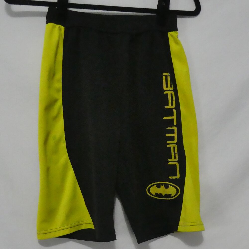 BATMAN | medium (10/12) | Black and Yellow Sport Shorts